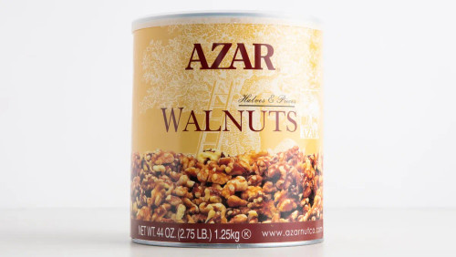 Azar Halves & Pieces Walnut, 2 Pound, 3 Per Case